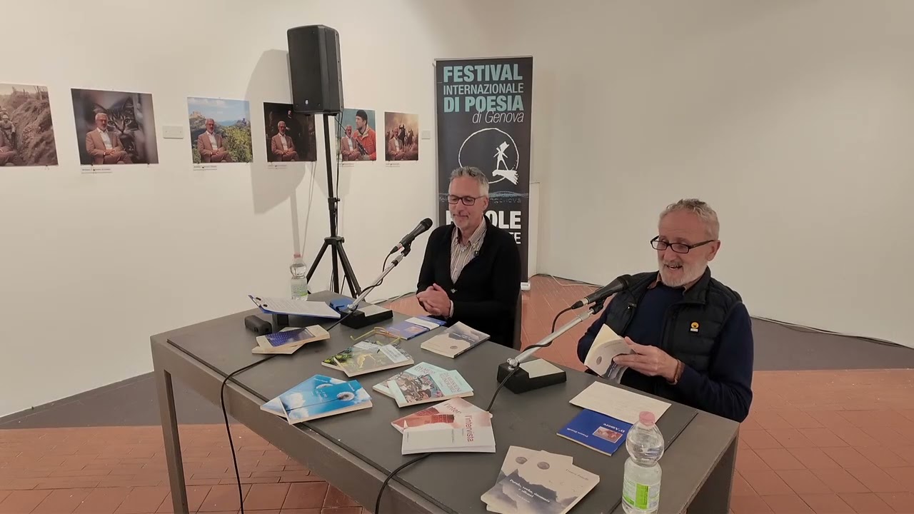 Franco Zanelli - Stanza della Poesia, Palazzo Ducale Genova - 2a parte
