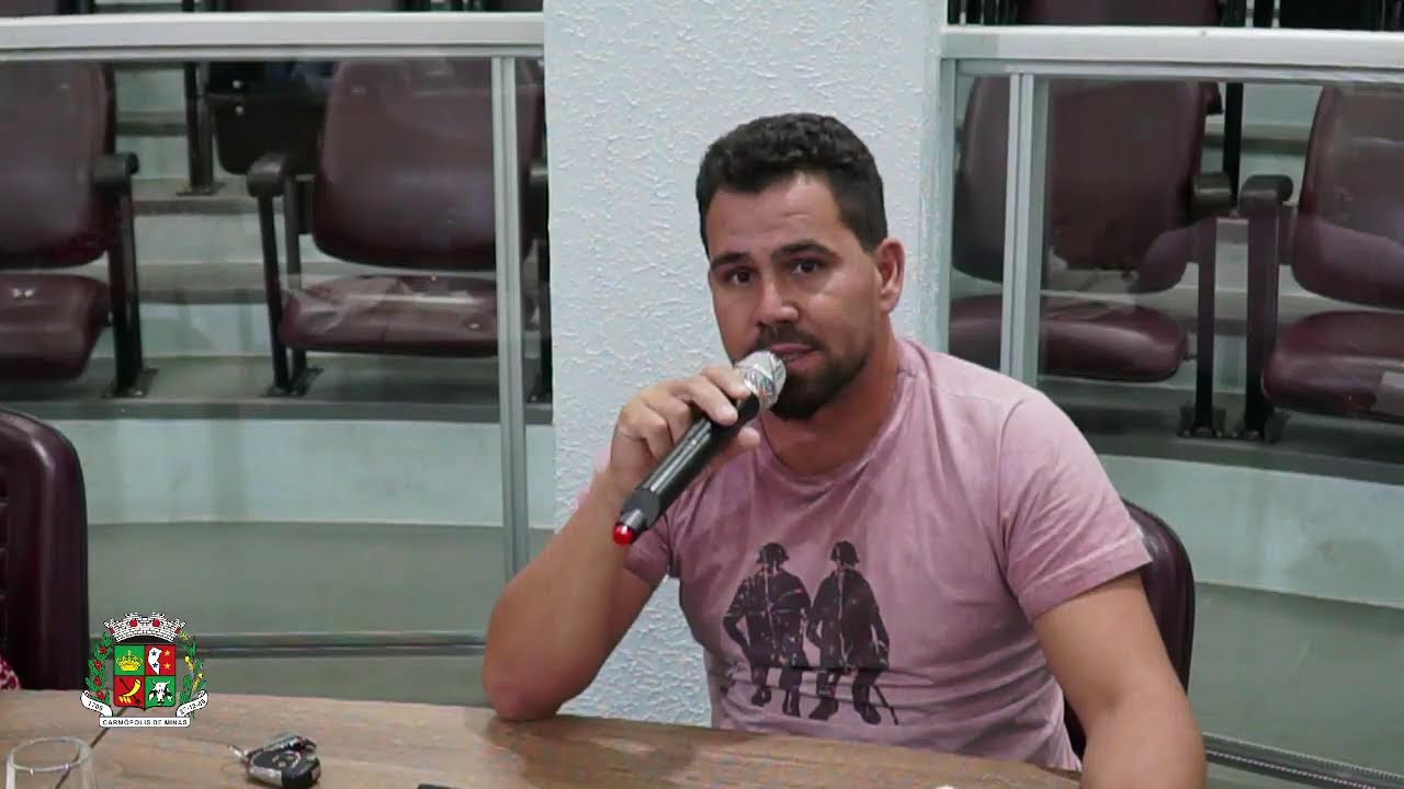 5ª Reunião Ordinária da 2ª Sessão. 20ª Legislatura da  Câmara Municipal de Carmópolis de Minas