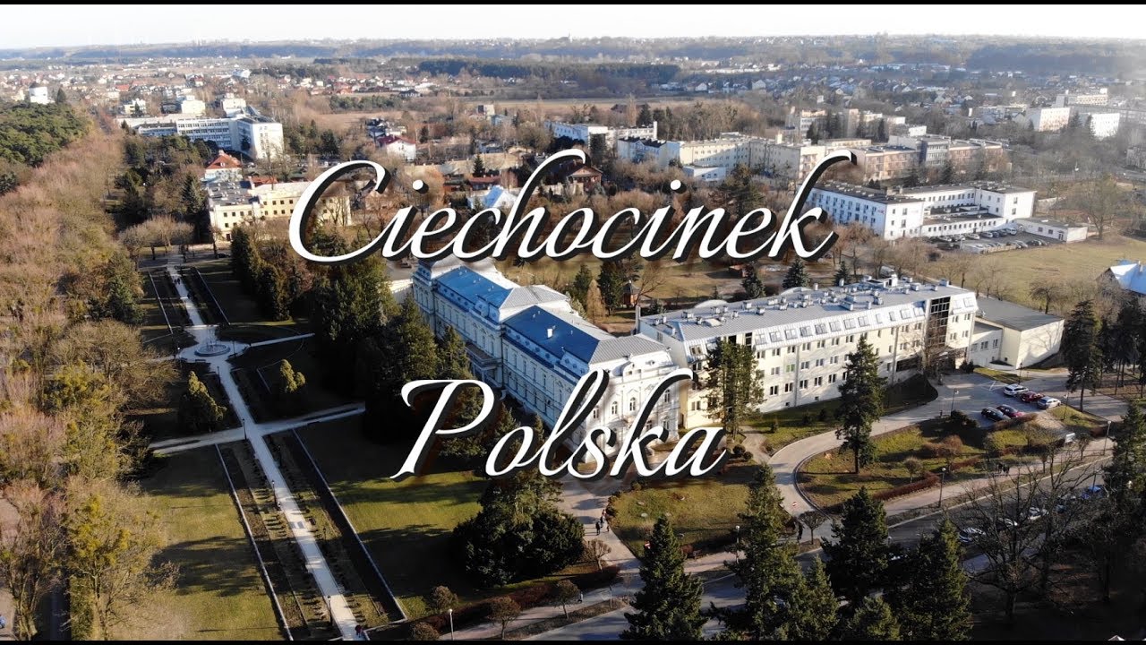 Ciechocinek 2020 z lotu ptaka