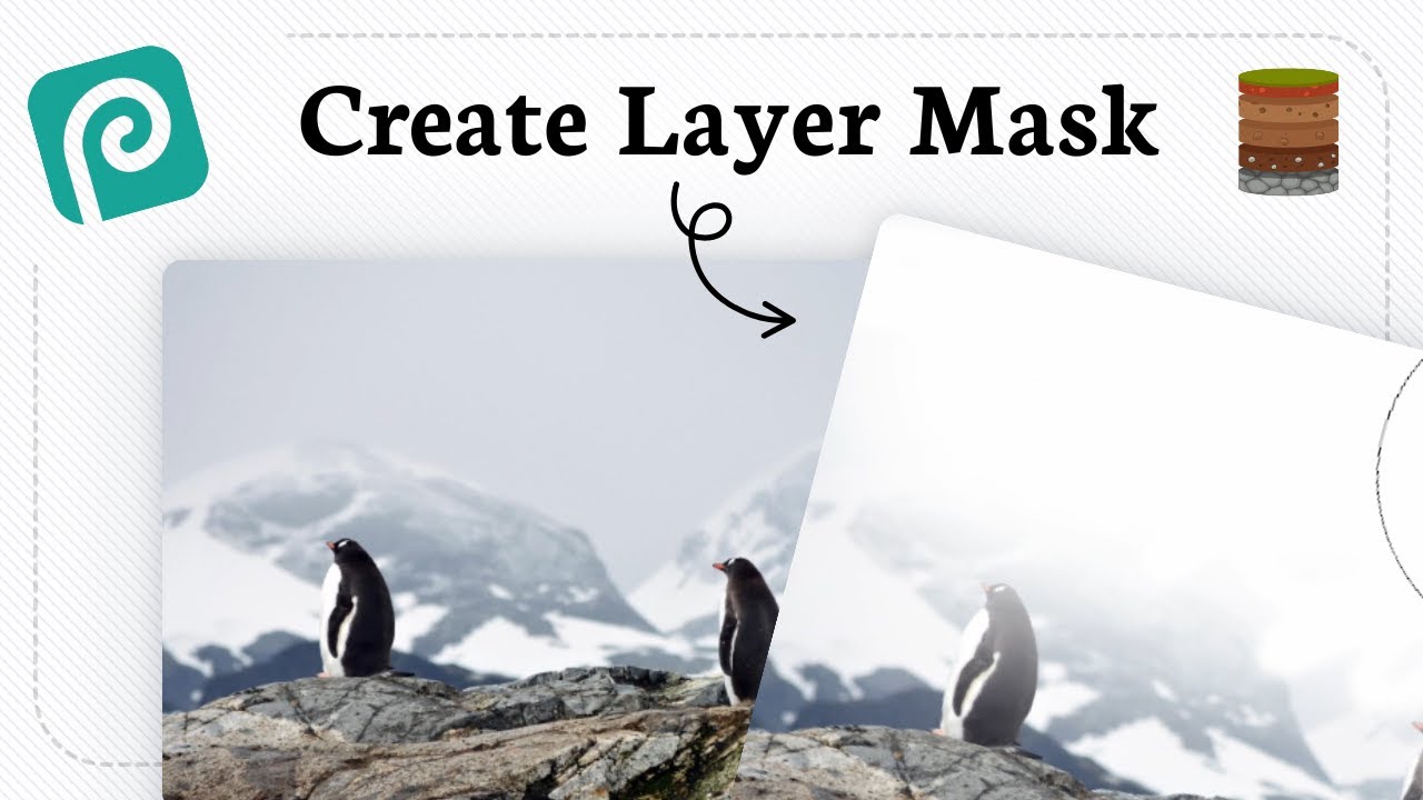 How to make a layer mask in Photopea (Simple Masking)