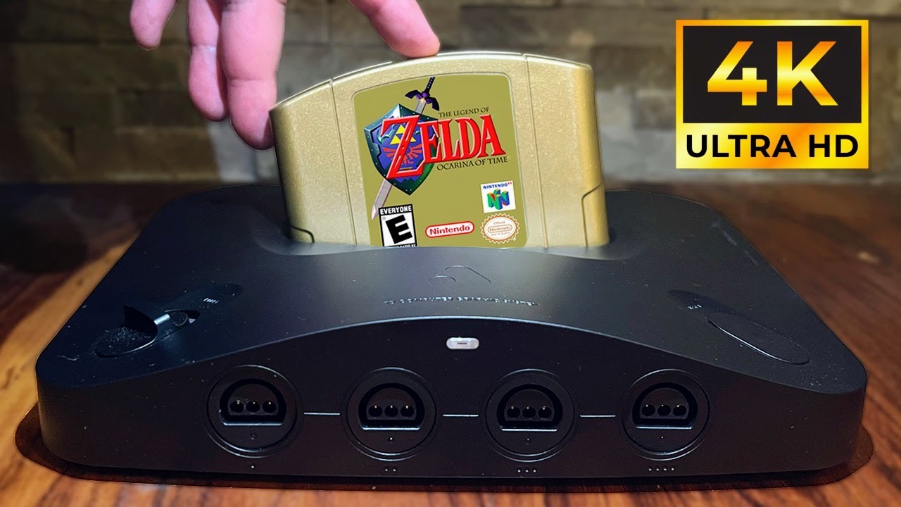 Así es JUGAR NINTENDO 64 en 4K 😱😂 (Analogue 3D N64)