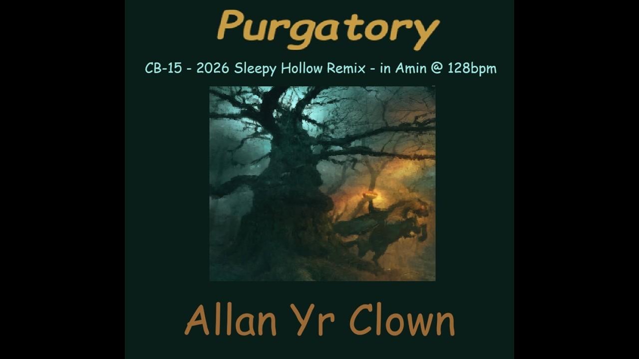Purgatory (CB-LE 15  - 2026   Sleepy Hollow Remix) in Amin @ 128bpm   Mp4 video