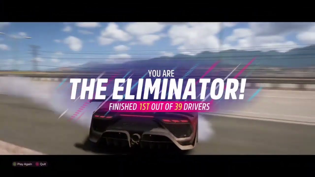 Forza Horizon 5 - You are the Eliminator
