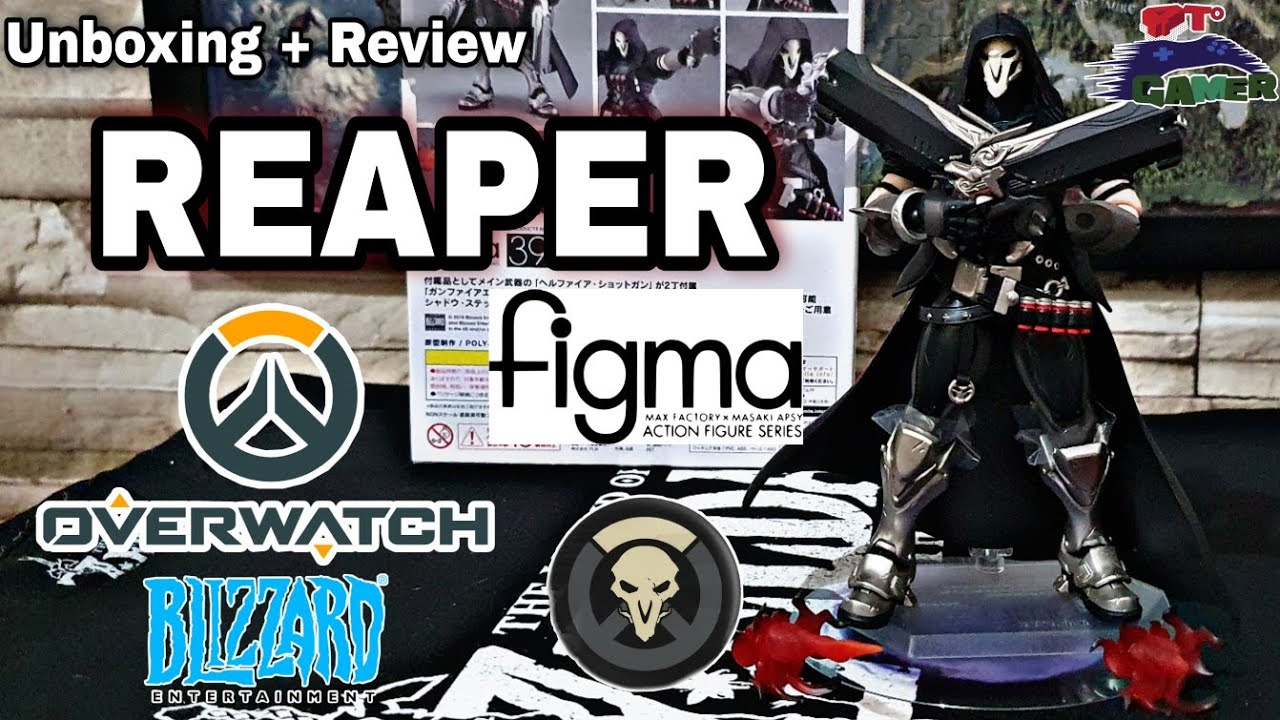 Figma Reaper Overwatch Blizzard Unboxing + Review en Español Latino