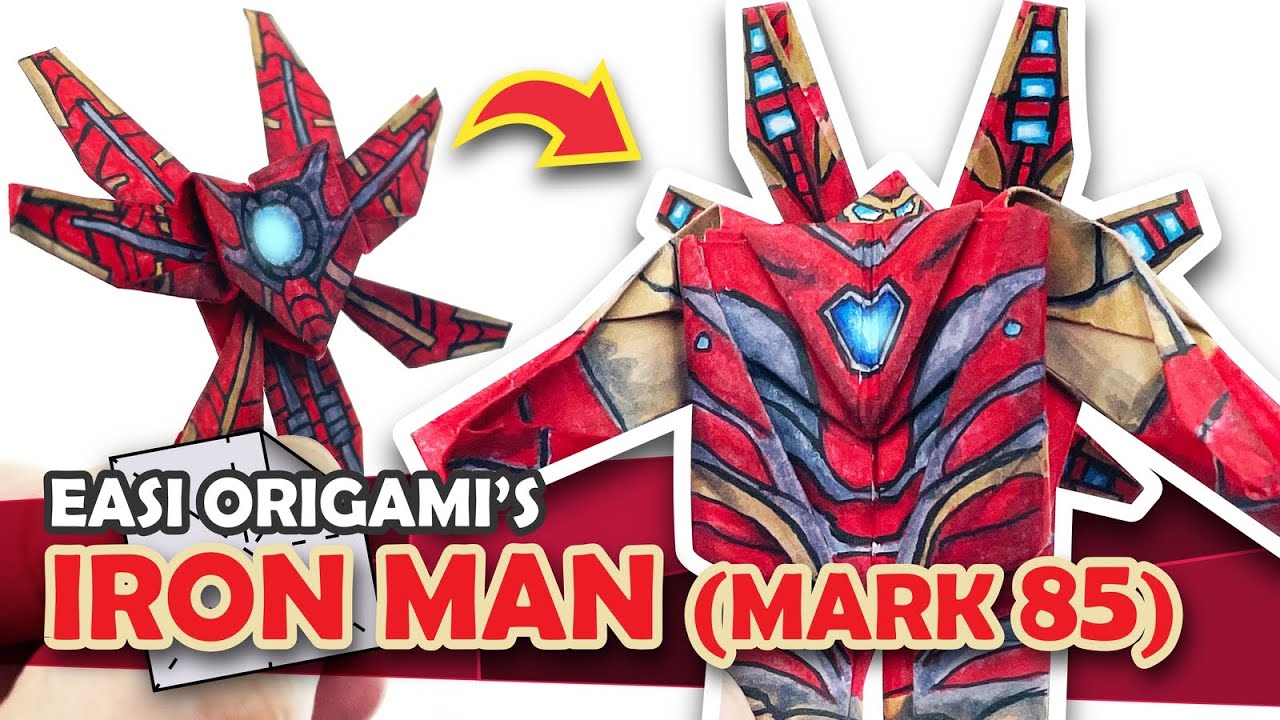 IRON MAN (MARK 85), but with paper | AVENGERS: ENDGAME