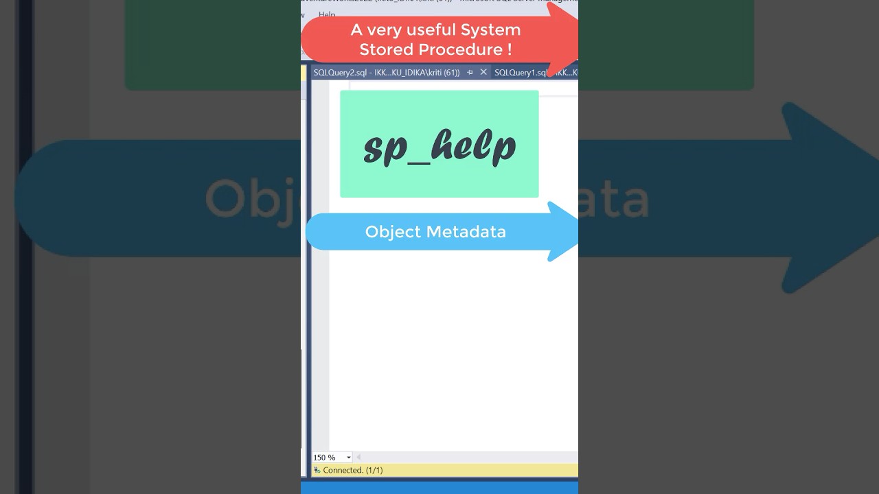 SQL Tricks | You Must Know This | System Stored Procedure | Metadata  #sqltips