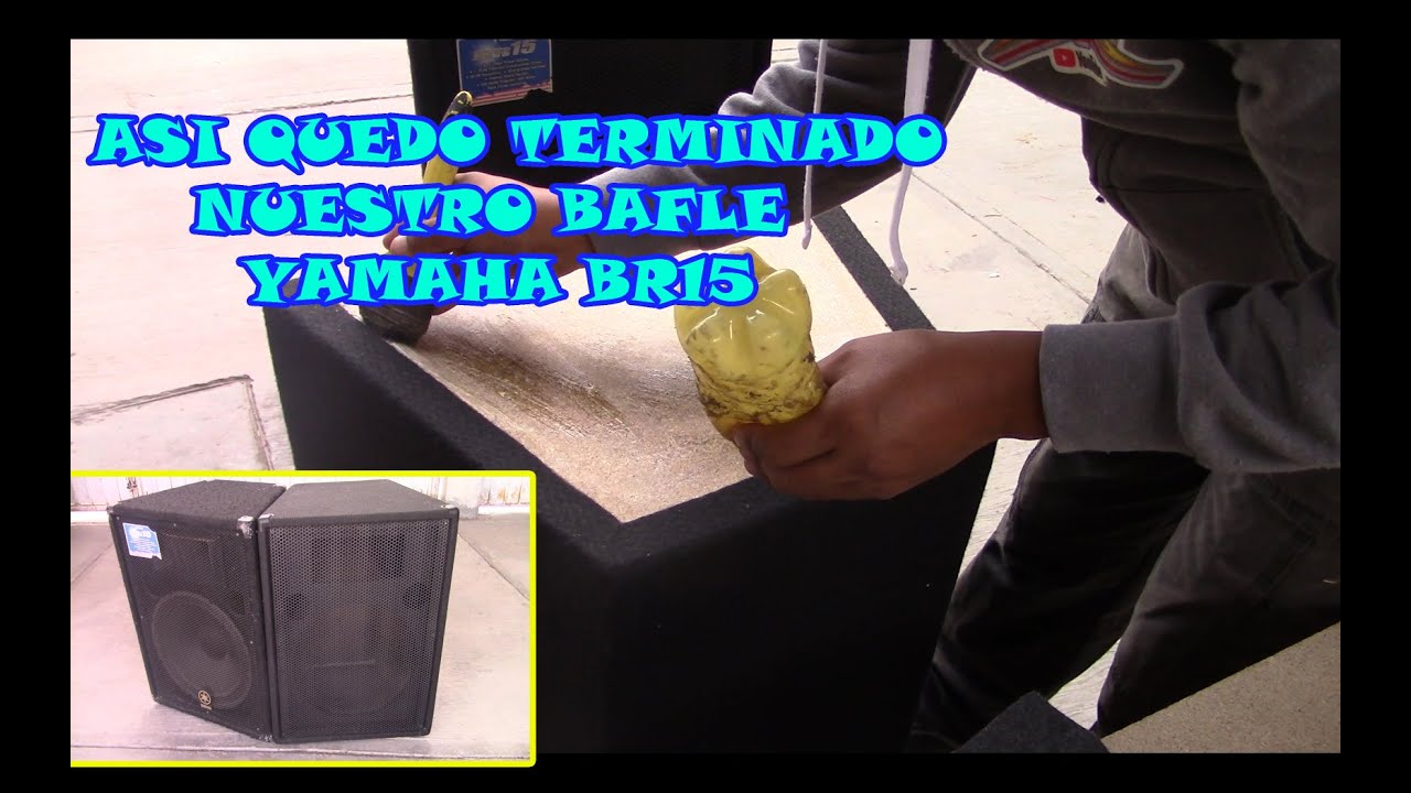 ✨DE ESTA FORMA FORRE EL BAFLE (((YAMAHA)))