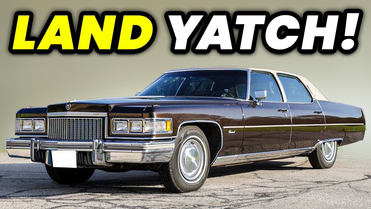 12 Massive American Land Yachts from the 1970s!