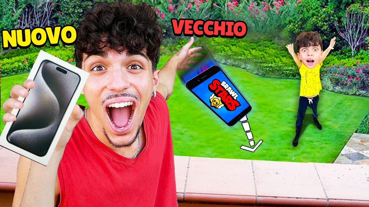 DISTRUGGO il TELEFONO di MIO FIGLIO BABY MAXINO E LO SORPRENDO CON UN IPHONE 16 PRO MAX!!😱 (piange)