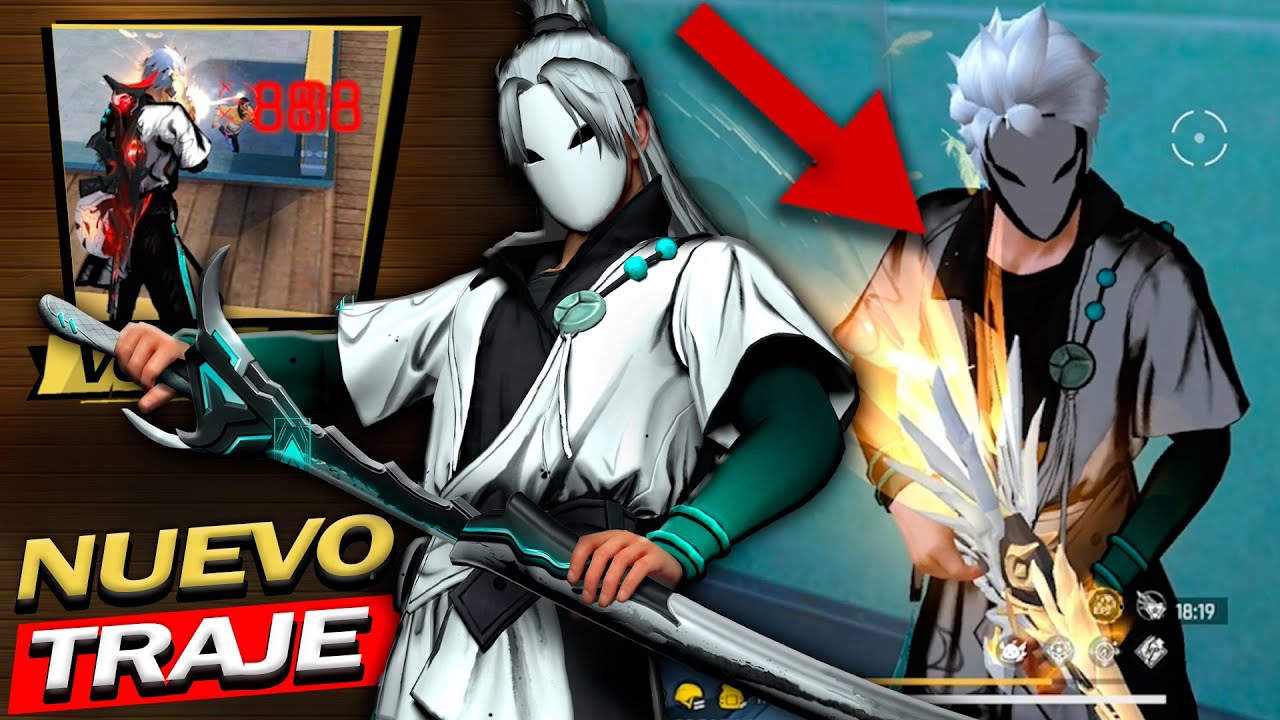 Nuevo Traje Filo Oscuro Lo Mas Epico Que Coloco FreeFire En El Juego