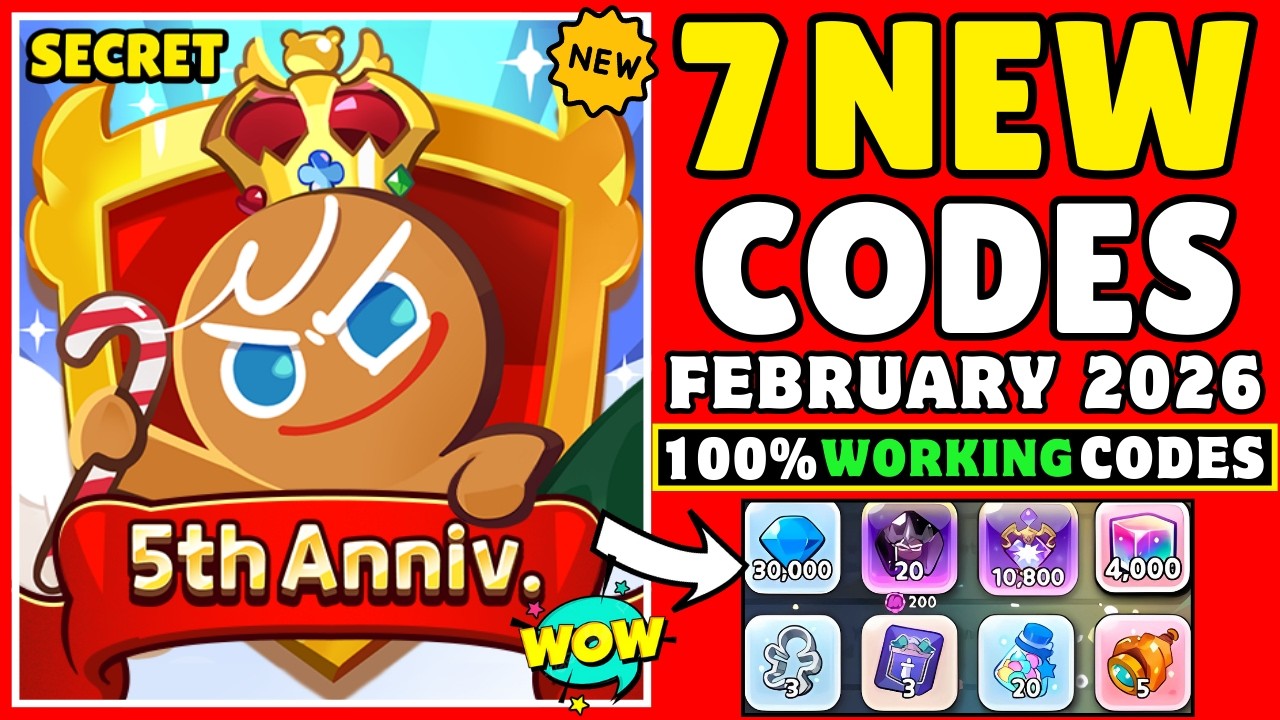 💥FEBRUARY CODES💥 COOKIE RUN KINGDOM CODES FEBRUARY 2026 - CRK CODES 2026 - COOKIE RUN KINGDOM CODES