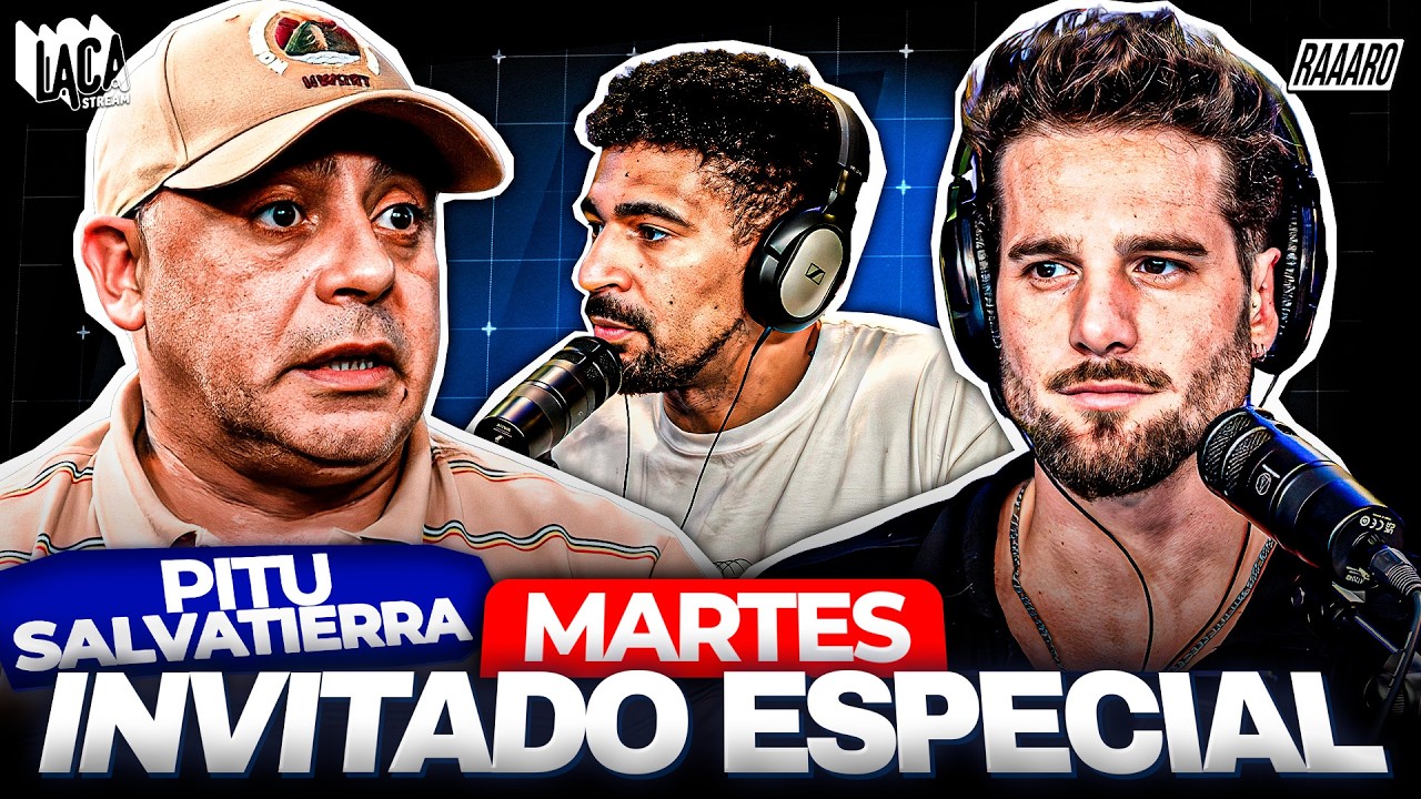 PITU SALVATIERRA con TOMÁS DÍAZ CUETO y EL NEGRO ALMEIDA en RARO por LACA STREAM