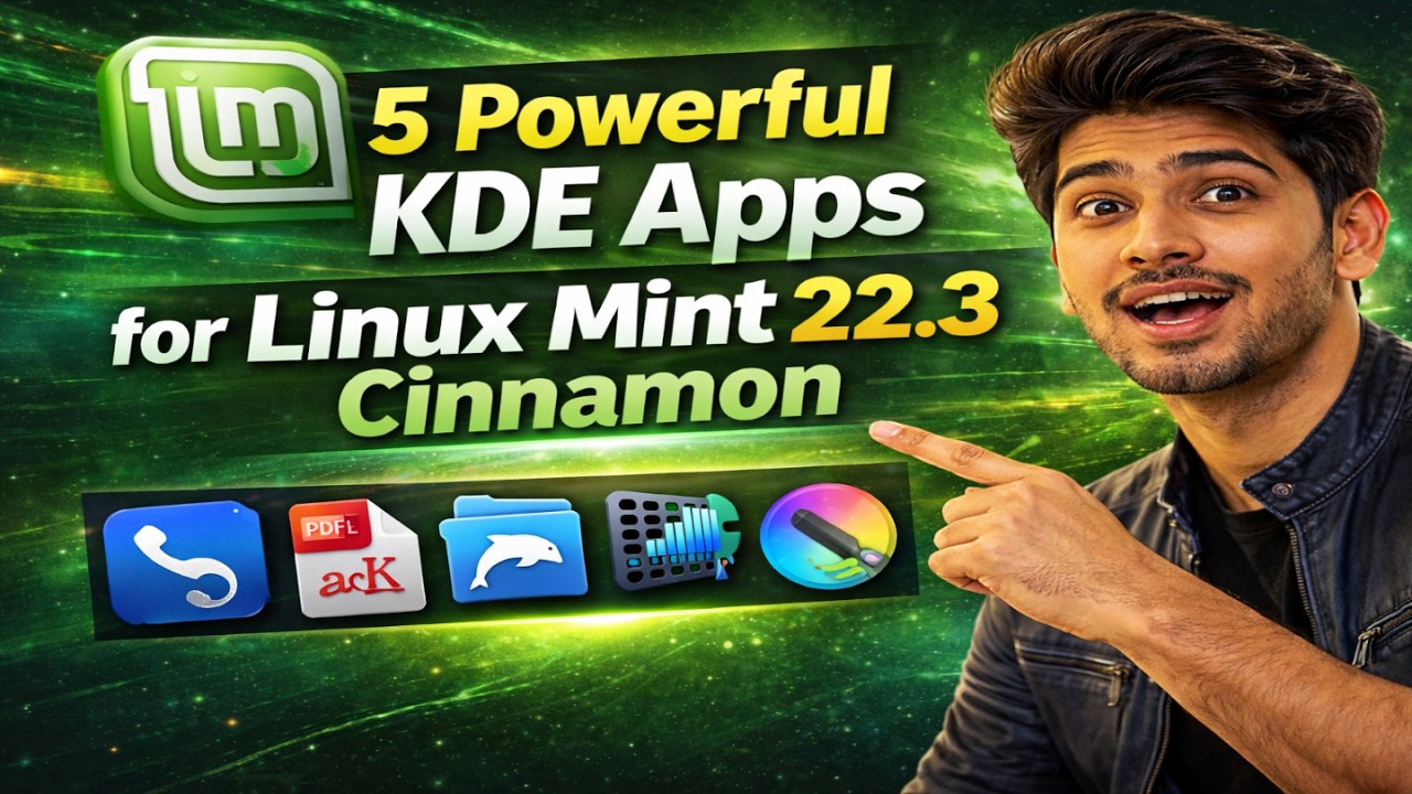 5 мощных приложений KDE, которые стоит установить на Linux Mint 22.3 (пользователям Cinnamon обяз...