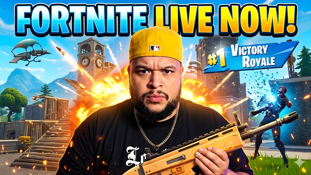 LOCKED IN 🔒 | Sweating for Victory Royales! | Fortnite Live
