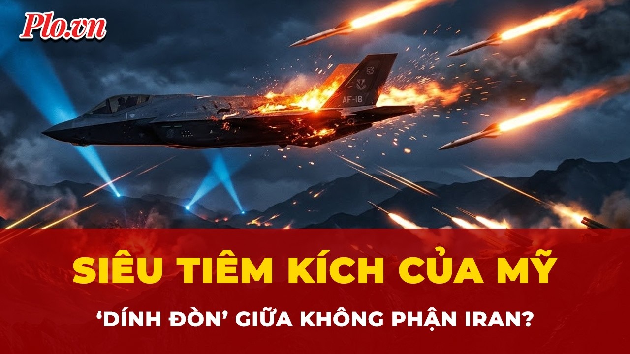 Siêu tiêm kích F-35 tàng hình của Mỹ ‘dính đòn’ giữa không phận Iran? | Tin nhanh