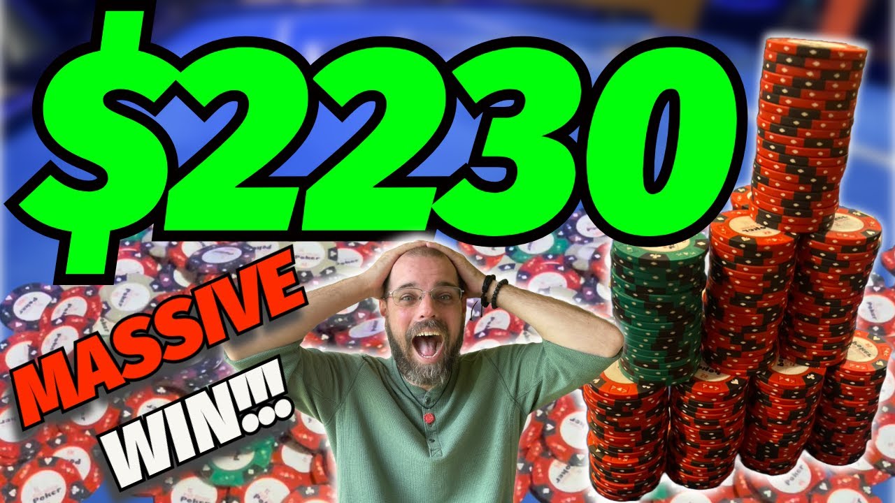BIGGEST POT I'VE EVER PLAYED! Huge Win 1/3 No Limit Poker Vlog #21
