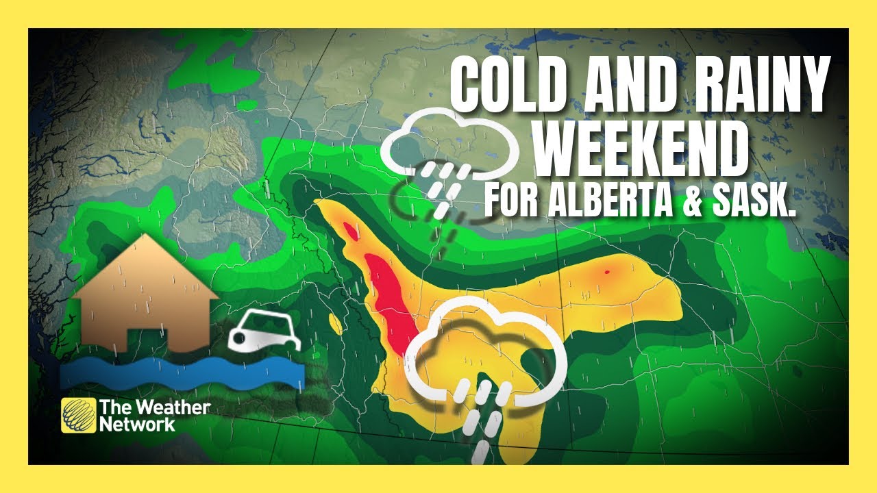 Heavy Rain and a Chill Hit the Western Prairies This Weekend | #forecast