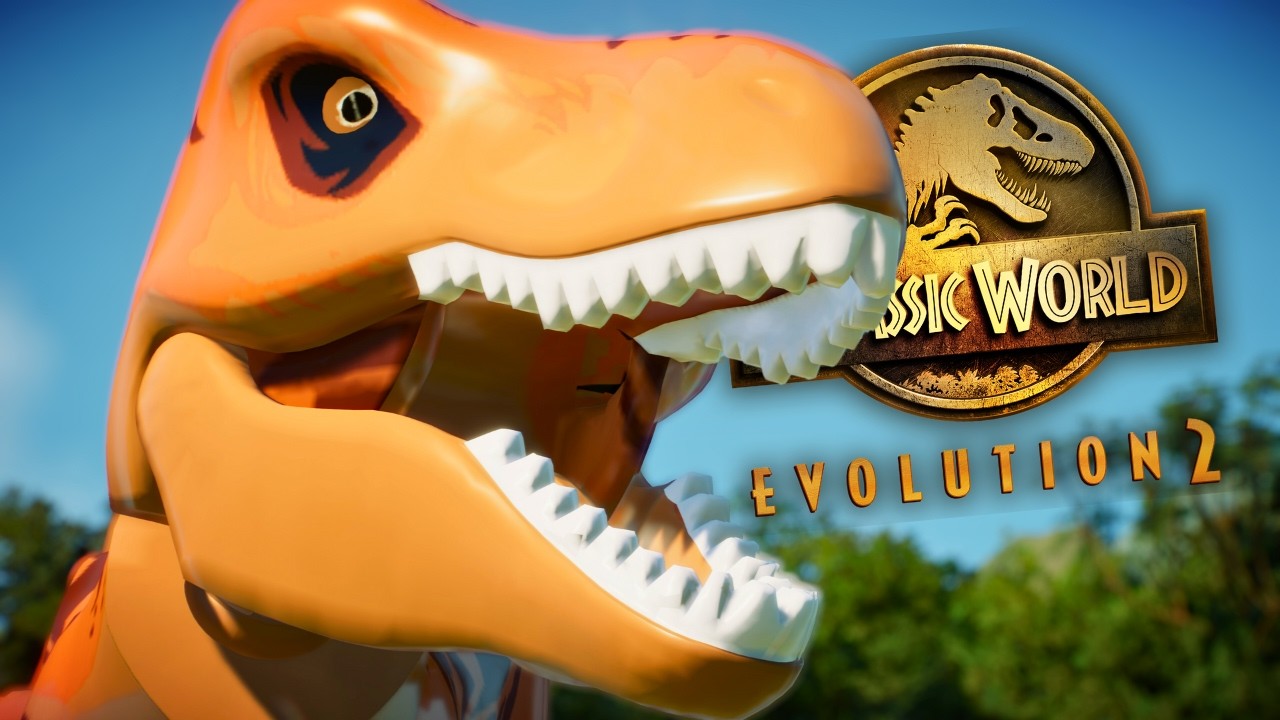 Life of LEGO REX - Jurassic World Evolution 2 [4K]