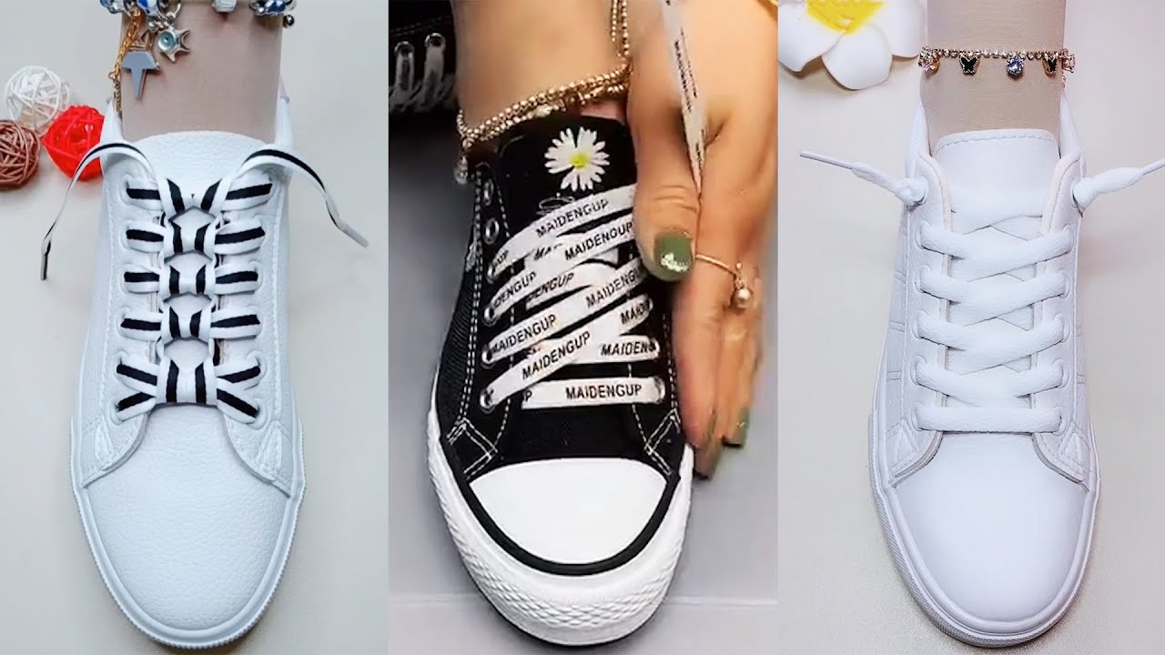 10+ Creative Ways to fasten Shoelaces - Perfect ideas how to tie shoe laces #3