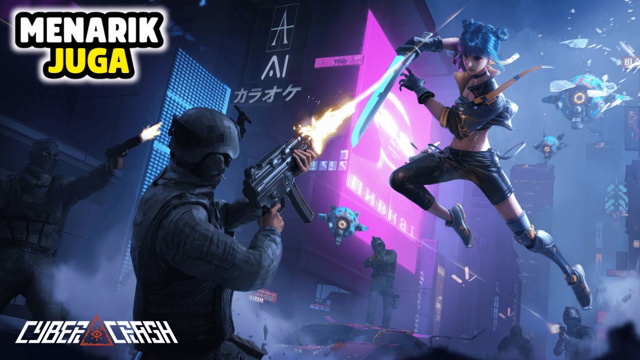 Game RPG Yang Lumayan Menarik Nih - Cyber Crash Gameplay (Android/iOS)