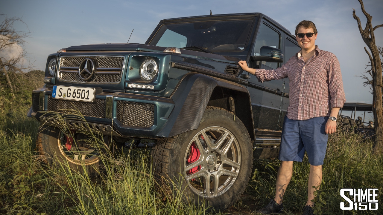 Mercedes-Maybach G 650 Landaulet on SAFARI!