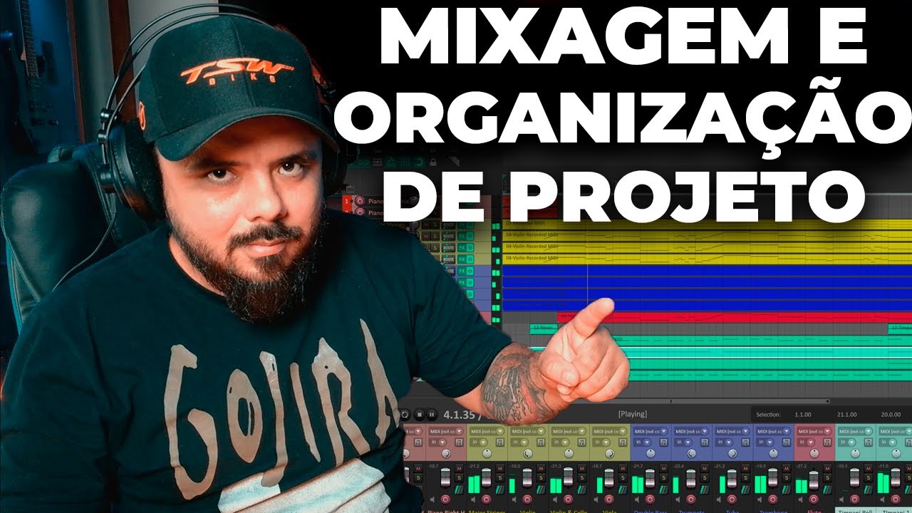COMO MIXAR UMA MÚSICA DO ZERO e DEIXAR SUA SESSÃO NO REAPER PERFEITA!