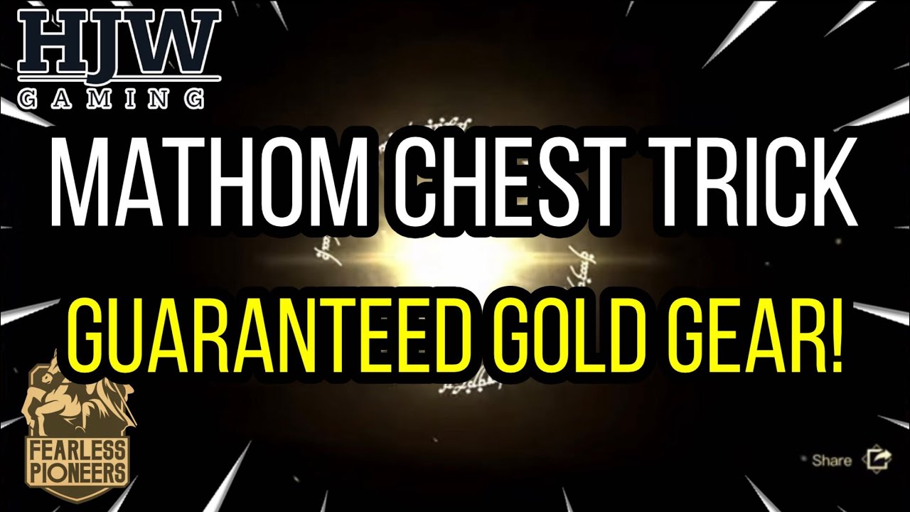 Mathom Chest: Guaranteed Gold Gear Trick! - LOTR: Rise to War Guide