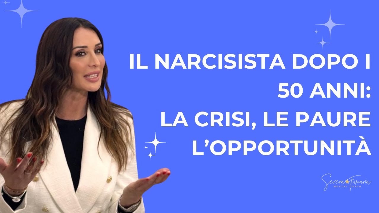 Il/la narcisista dopo i 50 anni: la crisi e la paura