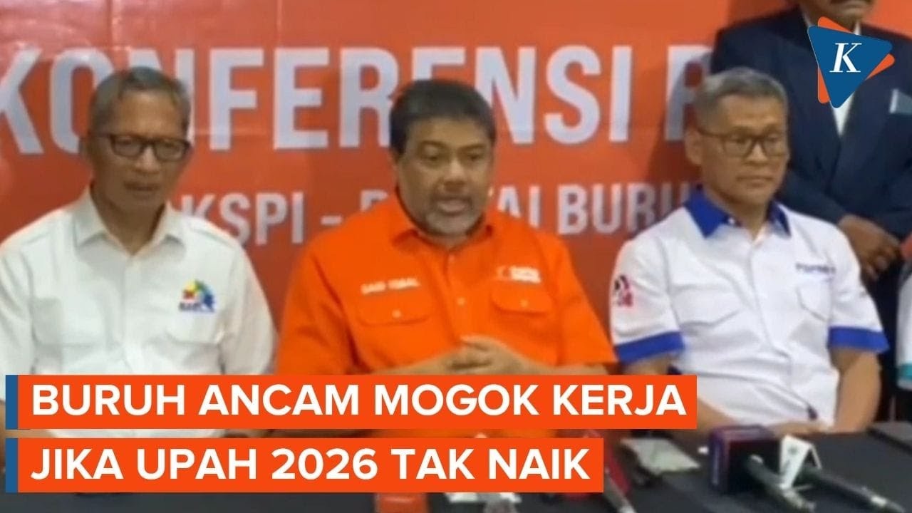 Buruh Ancam Mogok Nasional jika UMP 2026 Tak Naik 8,5 Persen