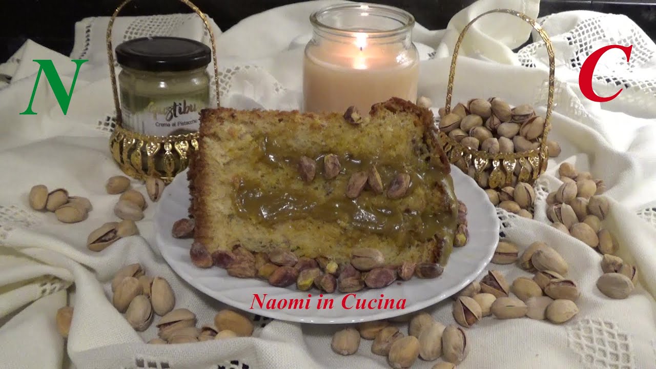 Panettone al pistacchio/pistachio panettone/الفستق بانيتون