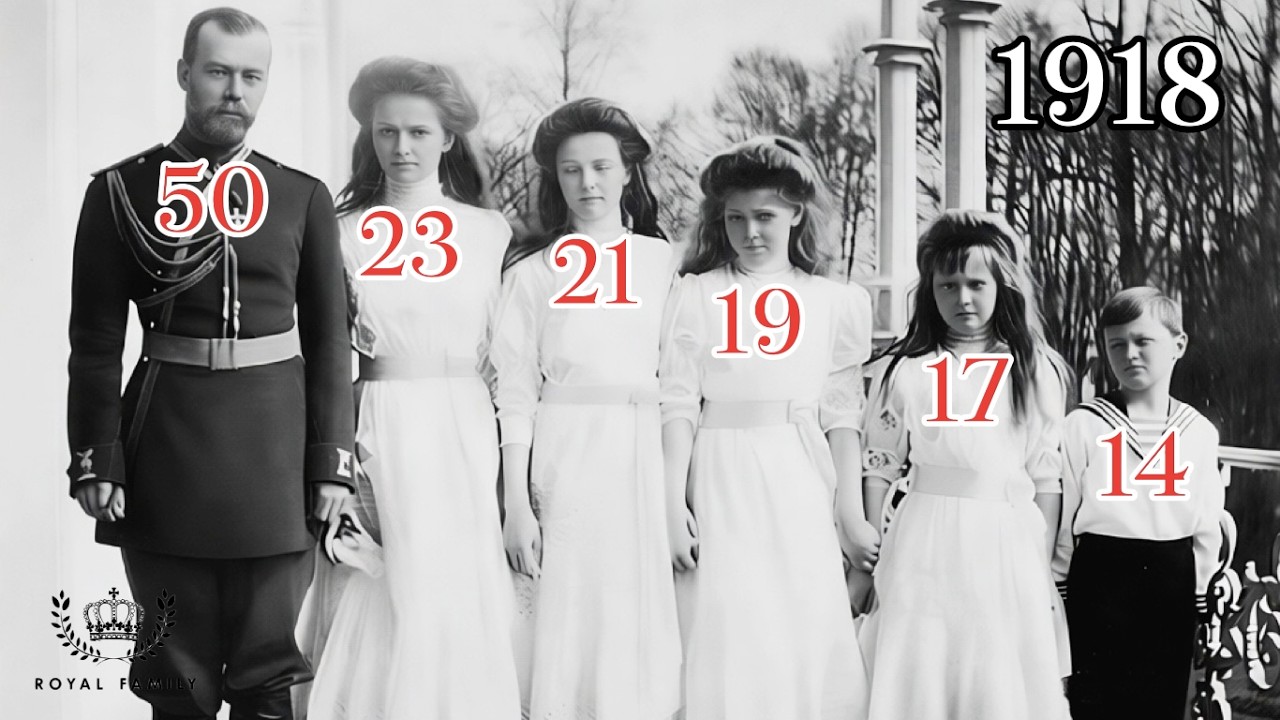 Timeline of Russia’s Last Royal Family – Tsar Nicholas II & Children | From Birth to Death