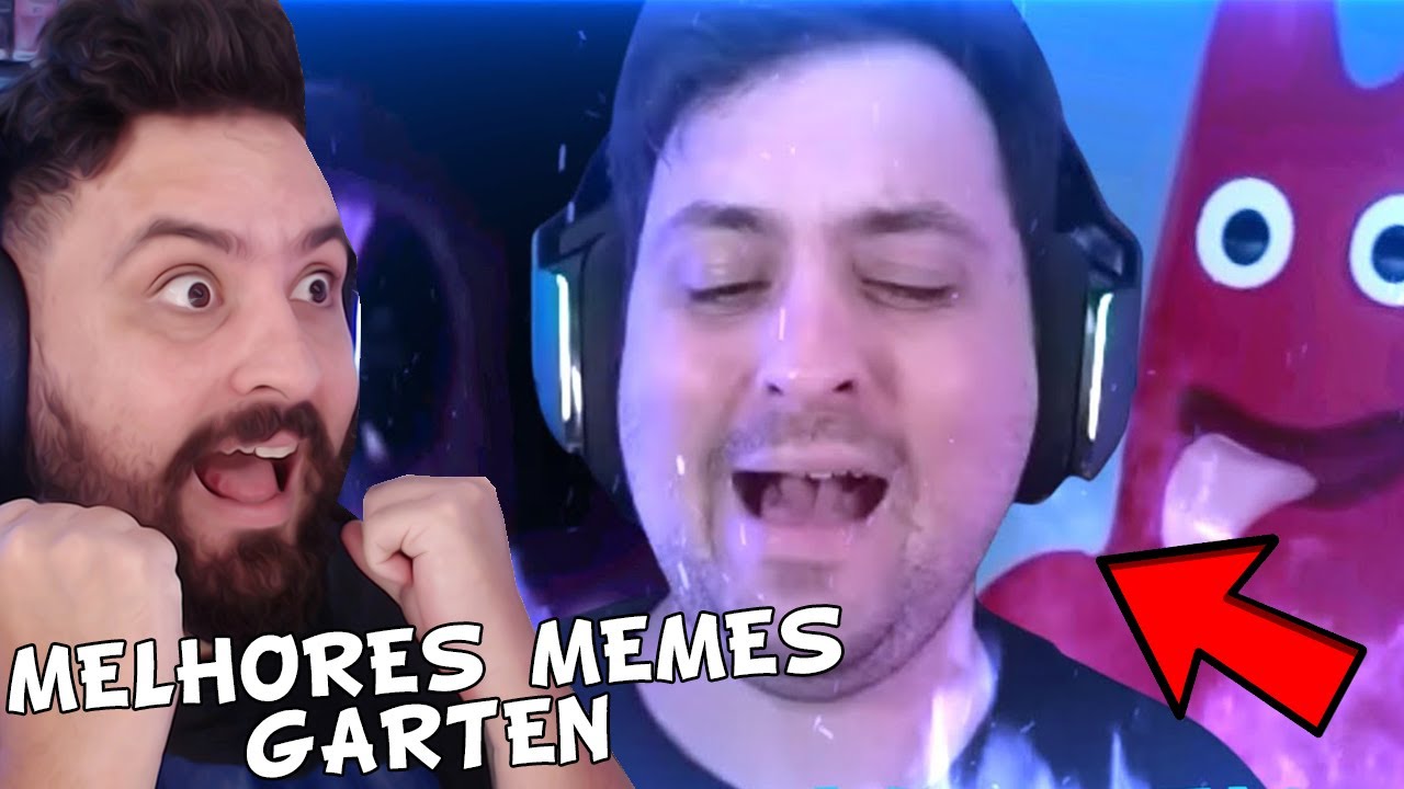 CANSEI…VOU PROCESSAR TODOS ESSES YOUTUBERS de MEMES !! - MELHORES MOMENTOS EM GARTEN OF BANBAN 6 !!