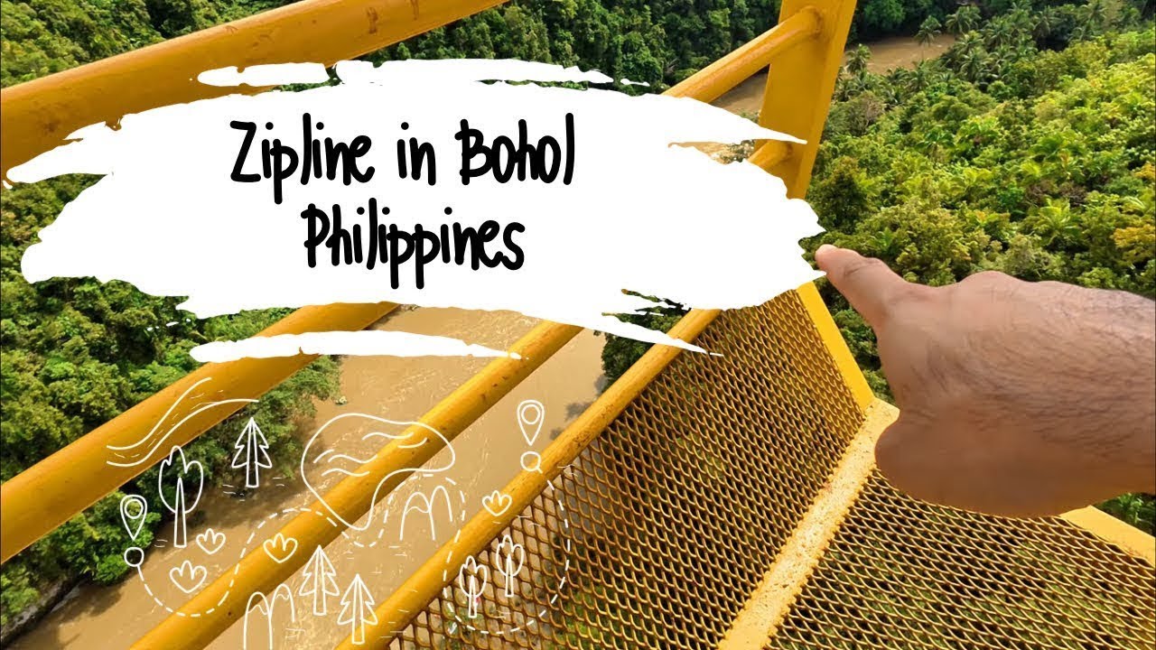 Wypr&oacute;bowałem zjazd na tyrolce Loboc w Bohol&hellip; PRZERAŻAJĄCE 😱🇵🇭