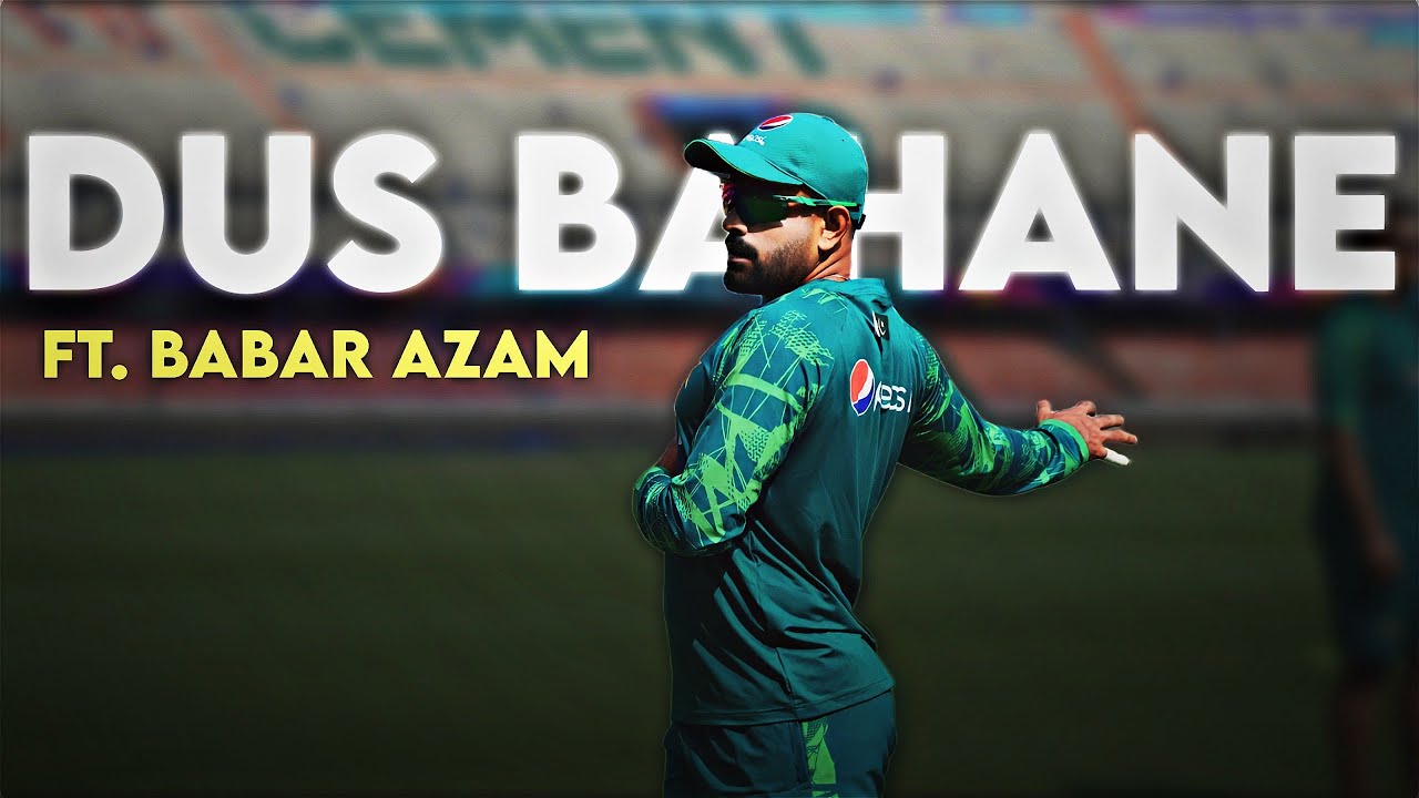 Babar Azam Ft. Dus Bahane &bull; Cricket Beat Sync &bull; Cricket Addictor
