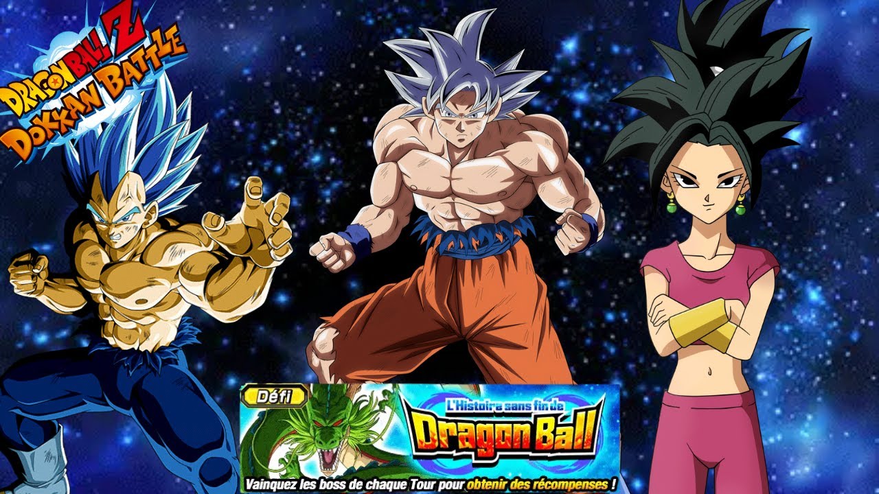 HISTOIRE SANS FIN  !!!! DOKKAN BATTLE