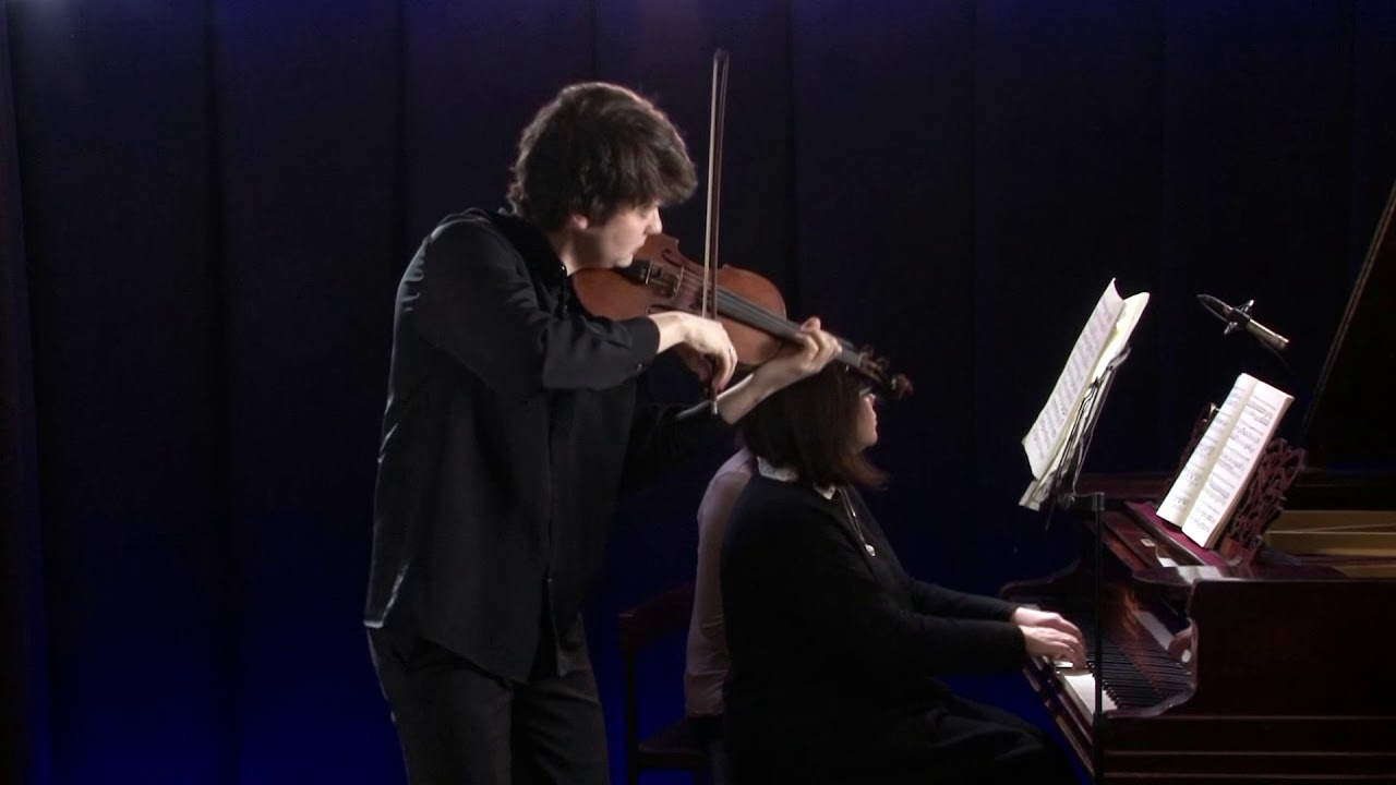 Mozart Sonata G dur, K 301, Petr Lundstrem and Maria Voskresenskaya