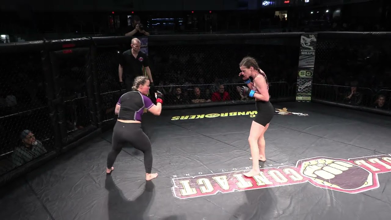SHANNON ROWE VS AMANDA-JO BASTURK 140 LB MMA RAGE IN THE CAGE 24