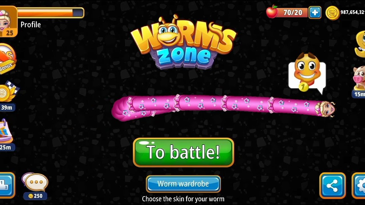 Worms Zone io Biggest Snake New Record 2025| Saamp Wala Game oggy jack 