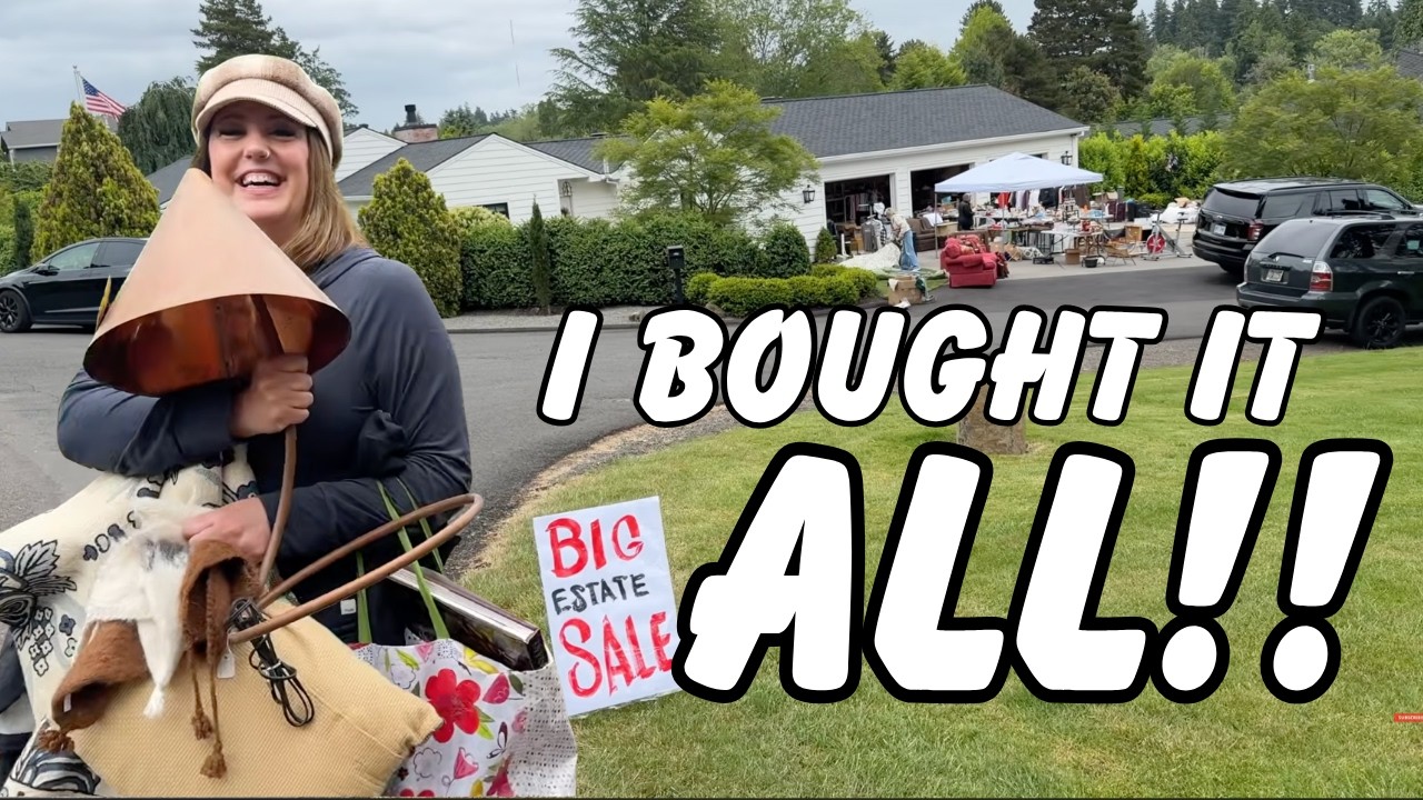 I BOUGHT IT ALL! 🛒 Incredible Estate Sale Finds for Profit