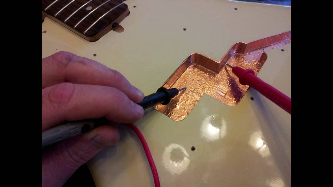 TOKAI HARD PUNCHER bass shielding | RATTLECAN GUITAR RESTORATIONS by James O’Rear