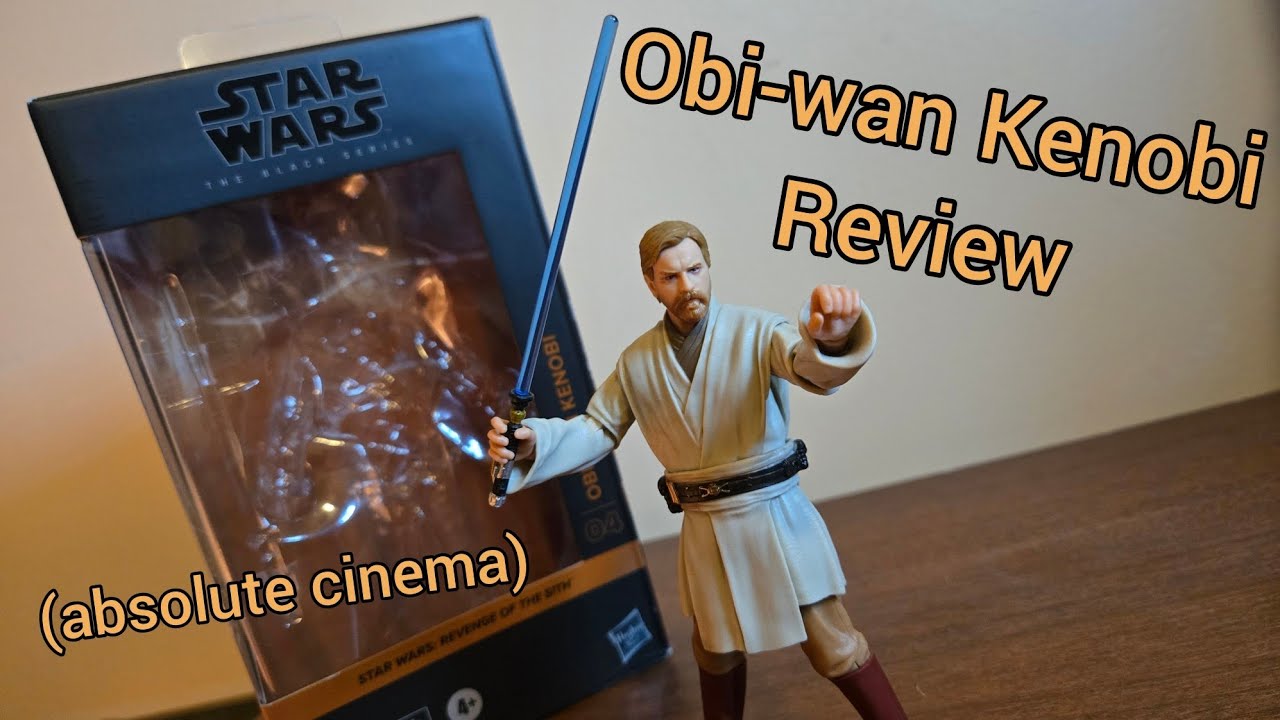 Star wars Black series Obi-wan Kenobi review (revenge of the sith)