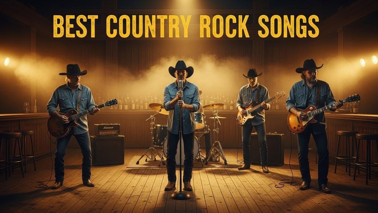 Country Rock Playlist for Work & Drive 2026 🎸 Smooth Southern Rock Vibes | Tom Petty