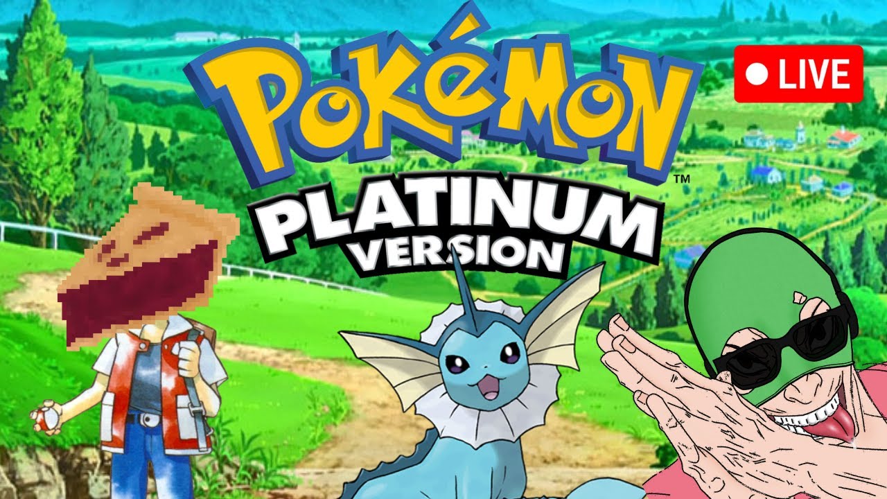 Back at it with pokemon Randomizer Nuzlocke!!! With @Pie_Guy [Pokemon Platinum]