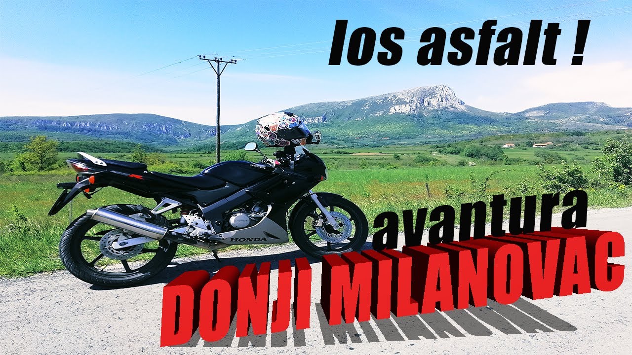 Avantura do D.Milanovca(110km)|Treba nov asfalt|Honda CBR