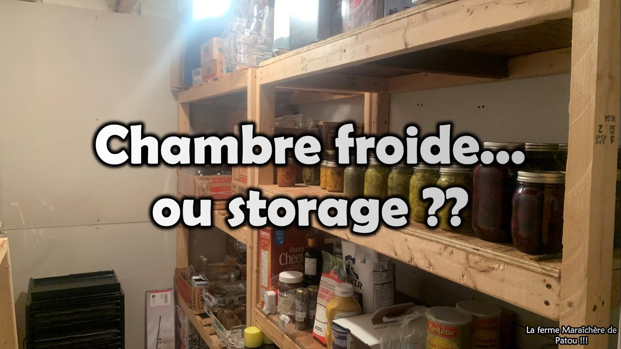 Québec | CHAMBRE FROIDE / Storage | Idée SIMPLE et FACILE pour entreposer vos légumes transformés