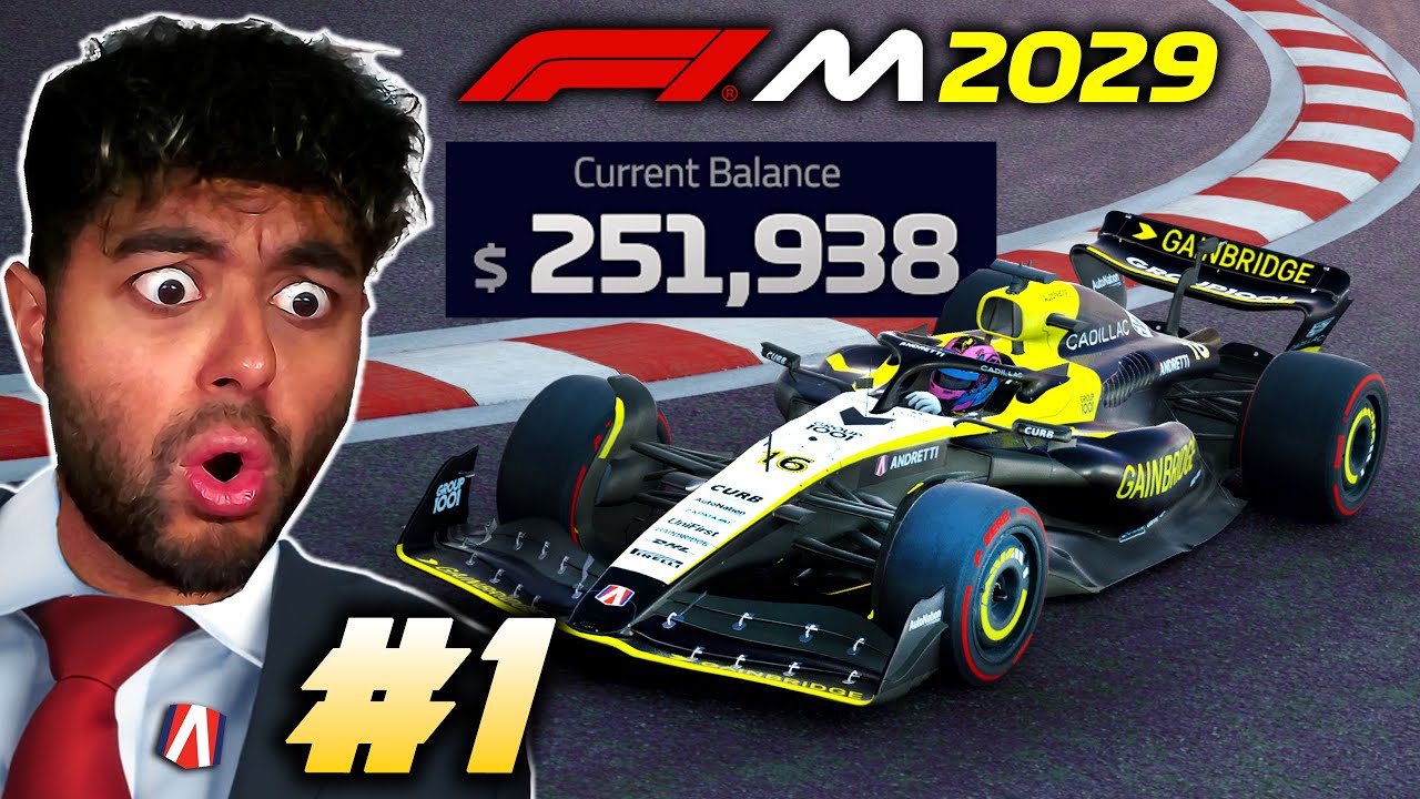 The 2029 F1 Season is HERE! Andretti F1 Road to Glory Begins...