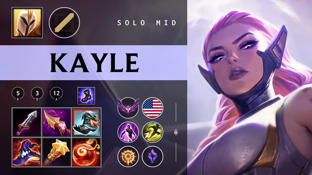 Kayle Mid vs Ekko - NA Master Patch 26.01
