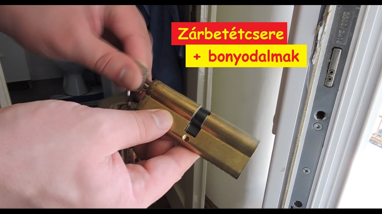 1924. Biztonsági zárbetét csere egyéb problémákkal.