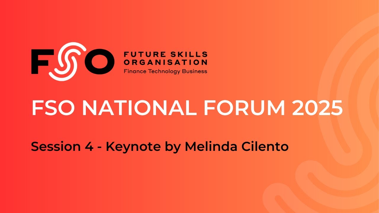 FSO National Forum 2025: Session 4 - Keynote by Melinda Cilento