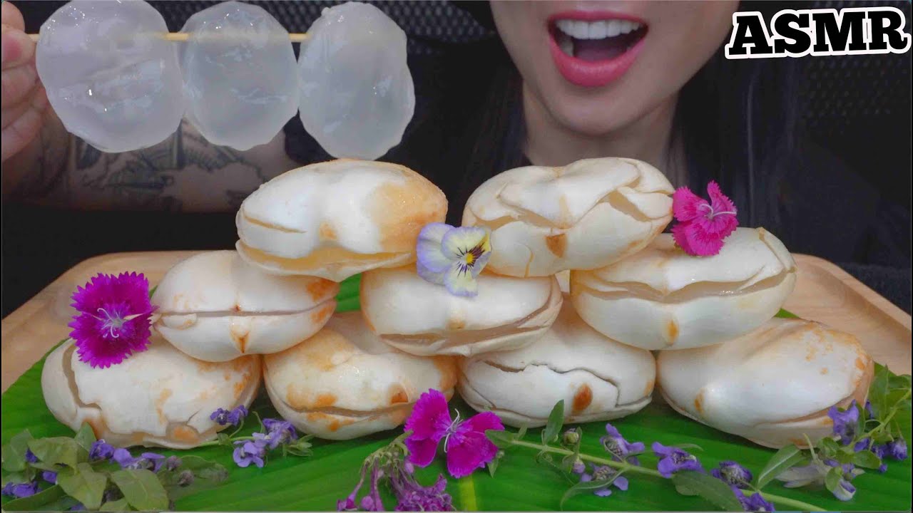 ASMR THAI PALM FRUIT (SOFT EATING SOUNDS) NO TALKING | SAS-ASMR